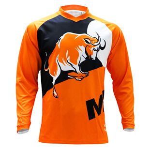 Camiseta de carreras para descenso, Maillot DH de secado rá