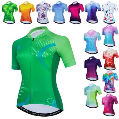 Camiseta de ciclismo profesional para mujer, ropa deportiva