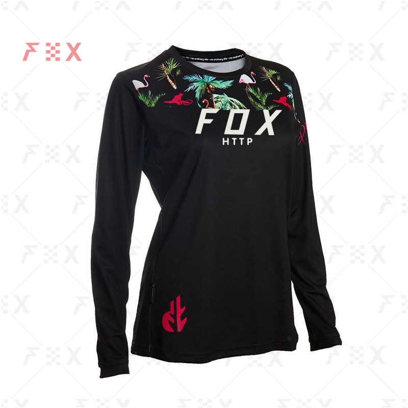 2021 WOMEN Downhill Jerseys http fox Mountain Bike MTB Shirt
