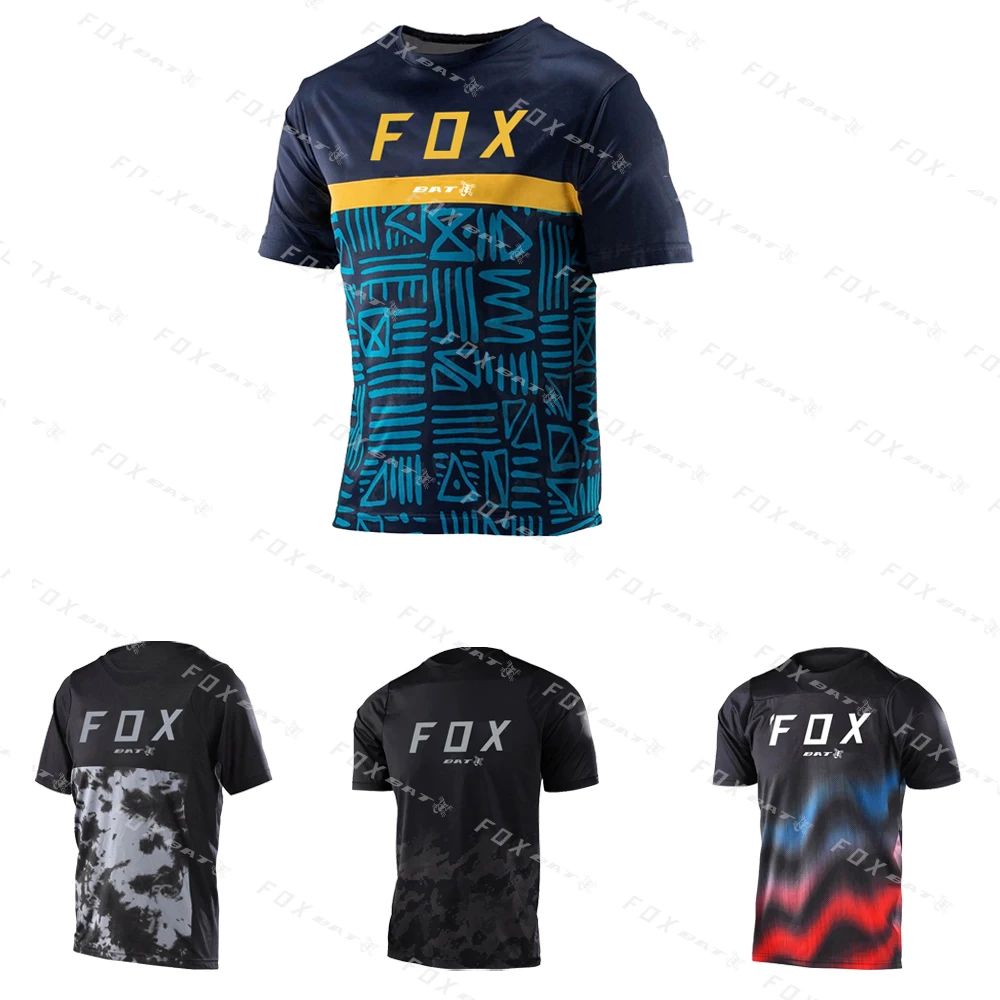 Bat Fox-Camiseta de Motocross para Hombre, ropa de bicicleta