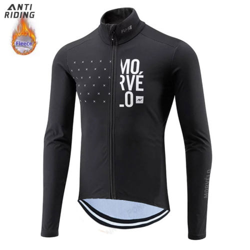 2019 Morvelo Winter Thermal Fleece Bicycle Long Sleeve Cycli