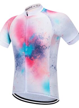 VENDULL-Camiseta de ciclismo para hombre, ropa de manga cort