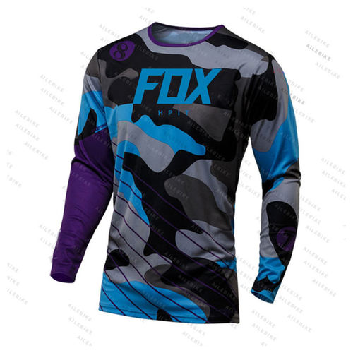 2021  Camouflage Motocross Jersey MTB Off Road Mountain Bike