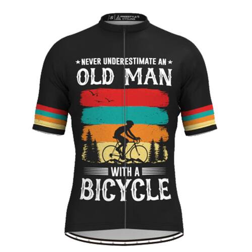Maillot de Ciclismo de manga corta para hombre, uniforme de