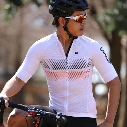Lameda-Camiseta de ciclismo profesional para hombre y mujer,