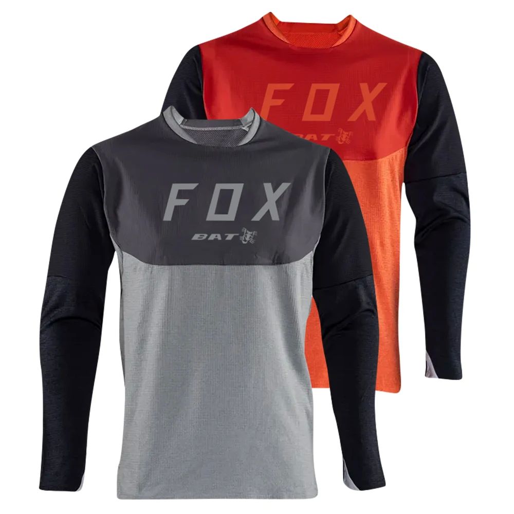 BAT FOX-Camiseta de manga larga para Motocross, Jersey Endur