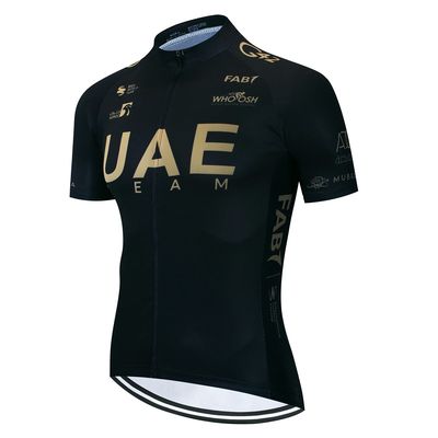 UAE Pro Team-Camiseta de ciclismo transpirable para hombre,