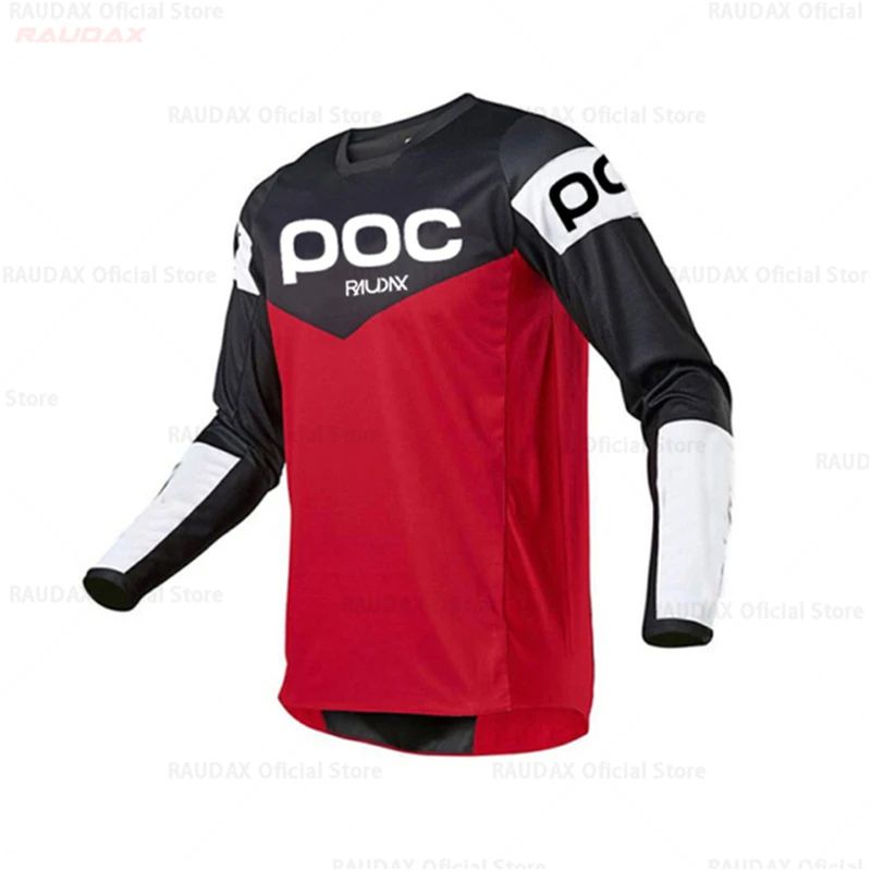 RAUDAX POC-Camiseta de manga corta para bicicleta de monta?a