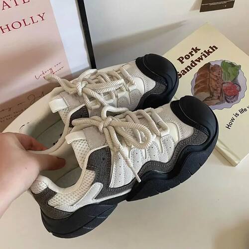 Flat Platform Shoes Women's Fashion Sandals Hollow Out Desig
