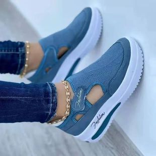 Blue Designer Sneakers Women Tennis Vulcanized Shoes Female