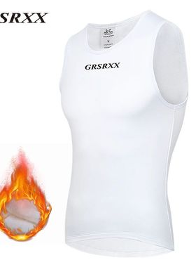 GRSRXX Chaleco de Ciclismo de lana, ropa de bicicleta de mon