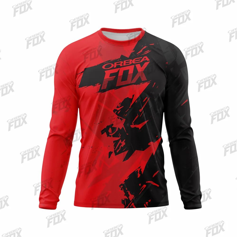 ORBEA FOX-Camiseta de Motocross para hombre, camisa transpir
