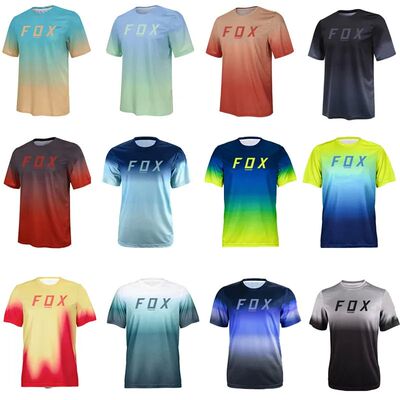 Camiseta de equipo para bicicleta de monta?a y motocicleta,