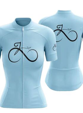 Camisetas de ciclismo transpirables para mujer, Maillot de c