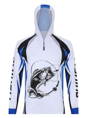 Ropa de pesca de manga larga, camisa transpirable de secado