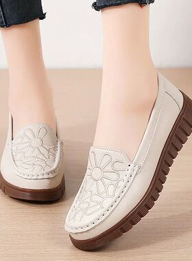 Women's Shoes Slip-on Loafers Ladies Casual Shoes Platform W