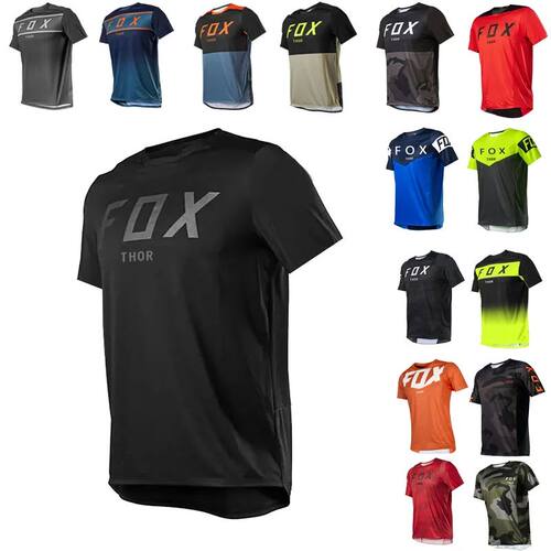 Camiseta de Motocross para hombre y mujer, ropa para bicicle