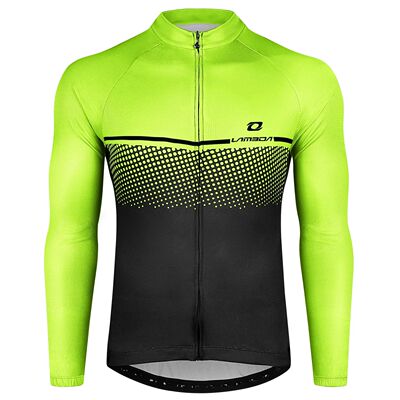 Camiseta de manga larga de ciclismo para hombre, ropa deport
