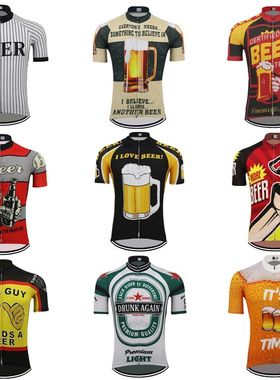 Jersey de manga corta para ciclismo de hombre, ropa de triat