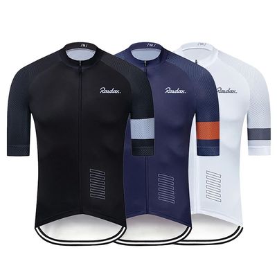 Raudax Maillot de ciclismo clásico para hombre, camisetas d