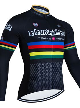 Camisetas De Ciclismo De manga larga para hombre, ropa De bi