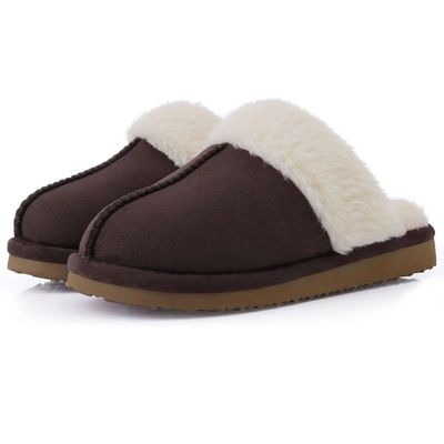 Crestar Fuzzy House Slippers for Women Fashion Faux Fur Coll