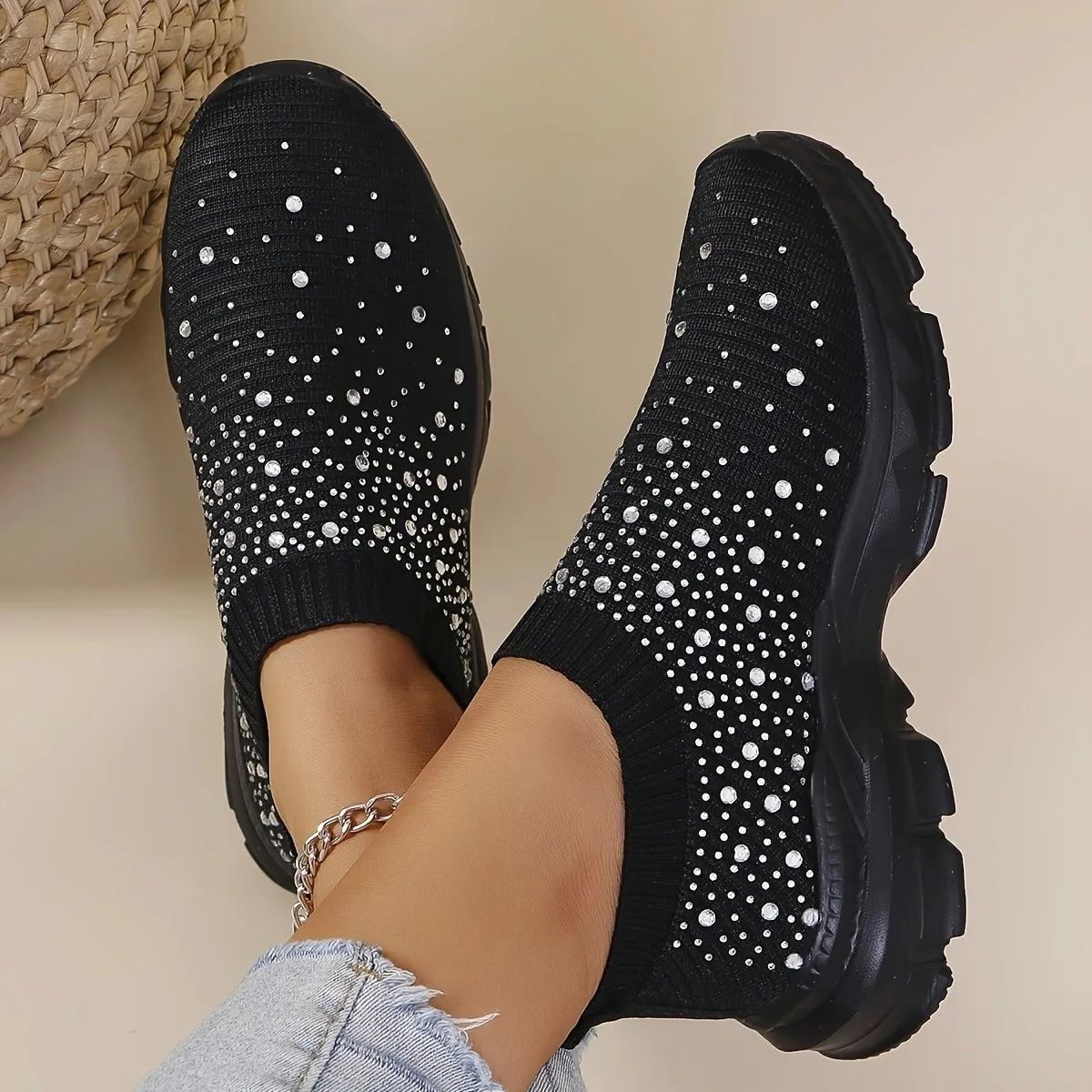 Sneakers Shoes Woman Running Shoes Flats Barefoot Platform S