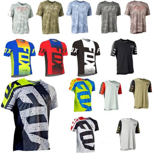 Camiseta de Ciclismo Enduro para Hombre, Jersey de Motocross