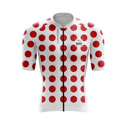 KOM Sport Cyclilng-Camiseta de manga corta para Hombre, Mail