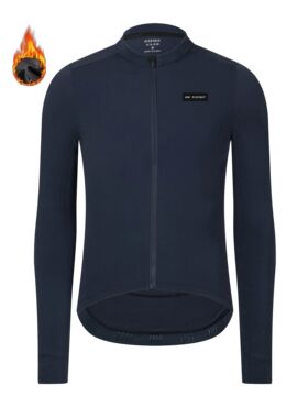 RISESBIK Pro Race Fit Thermal Fleece Bike Jacket Mens Cyclin