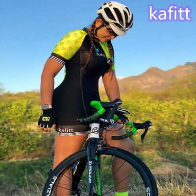 KAFITT traje de Ciclismo de manga corta para mujer, conjunto