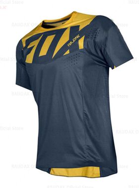 2024 Raudax Men Downhill Jerseys MTB Bike Shirts Offroad DH