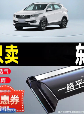 适用于东南DX8雨眉DX7晴雨挡改装蓝瑟汽车车窗配件大全装饰防雨条
