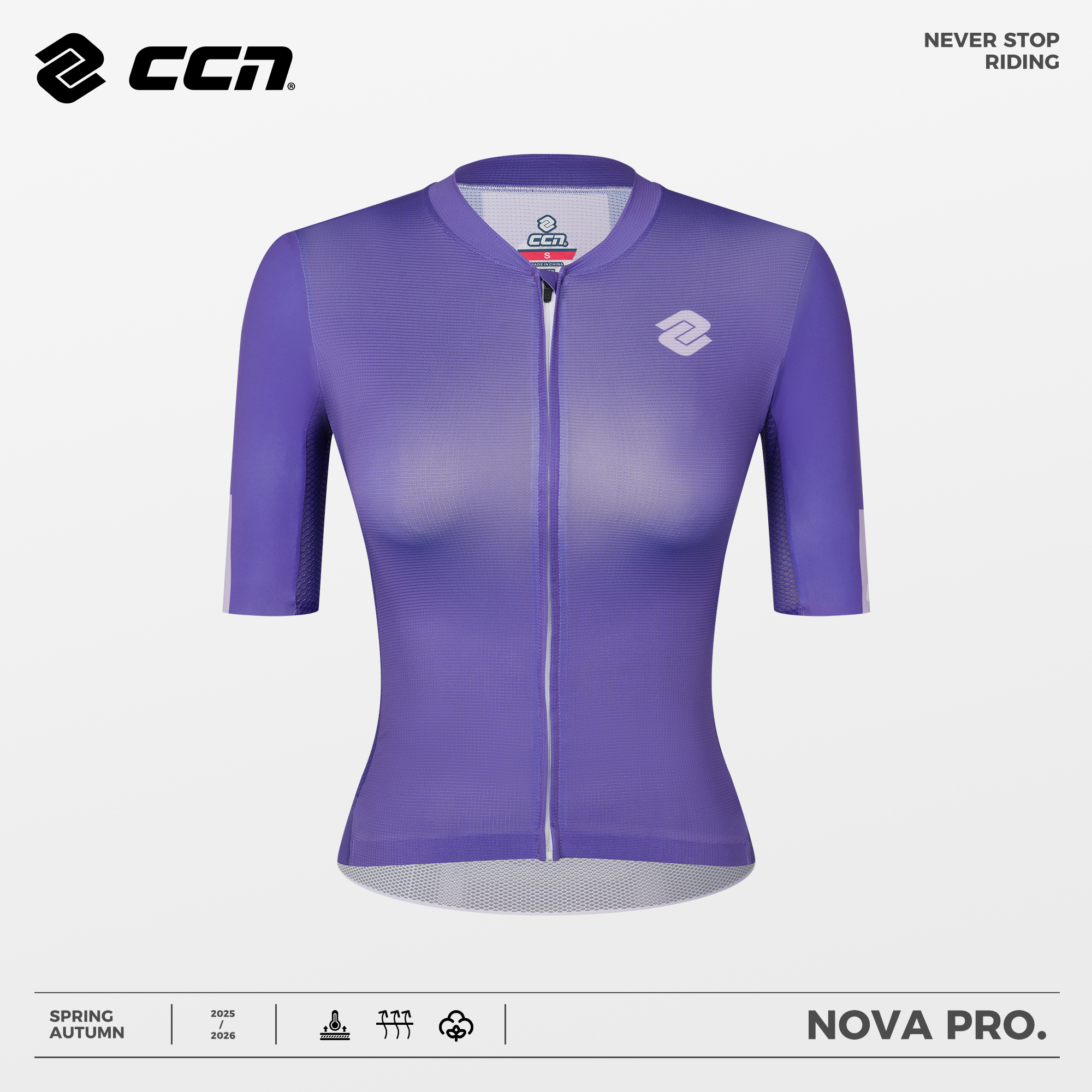 CCN夏女款短袖骑行服NovaPro系列