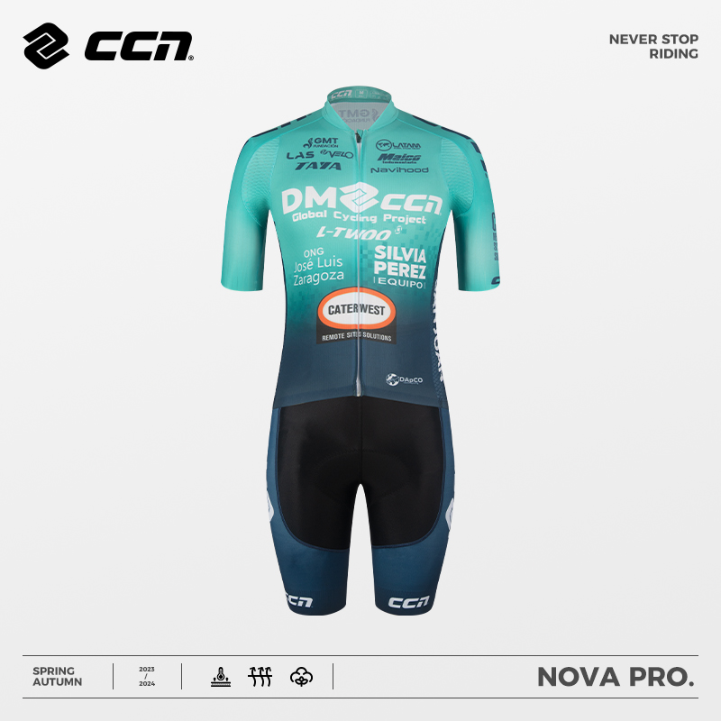 CCN骑行服套装贴身舒适透气排汗