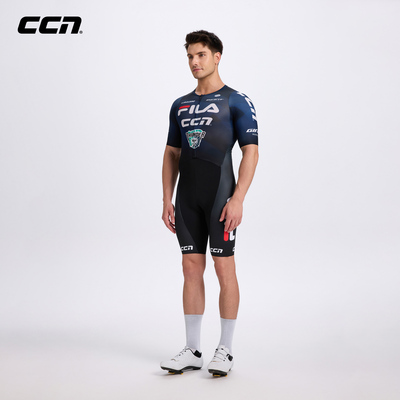 CCN连体骑行服男女款队服版