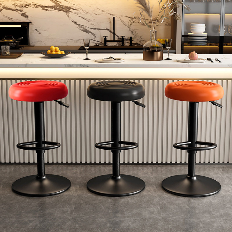 吧台椅家用靠背凳子酒吧凳美甲椅子旋转升降吧椅高脚圆凳吧凳转椅,住宅家具,家用高脚椅,淘宝优惠券,粉丝福利购,淘宝优惠卷