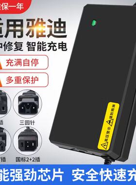 适用雅迪电动车充电器48V60V72V电瓶石墨烯20ah优选