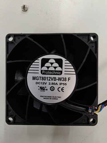 全新MGT8012VB-W38 F 12V 2.80A 8038 8厘米IP68防水工业散热风扇