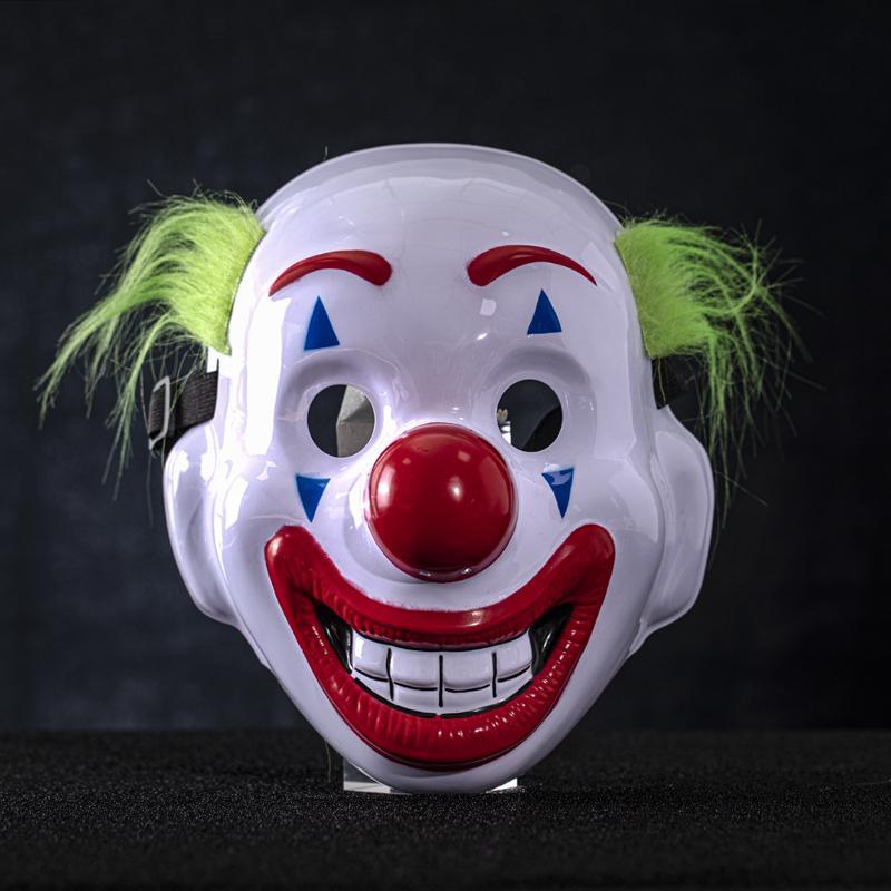 Halloween Green Haired Clown Mask Full Face万圣节小丑面具