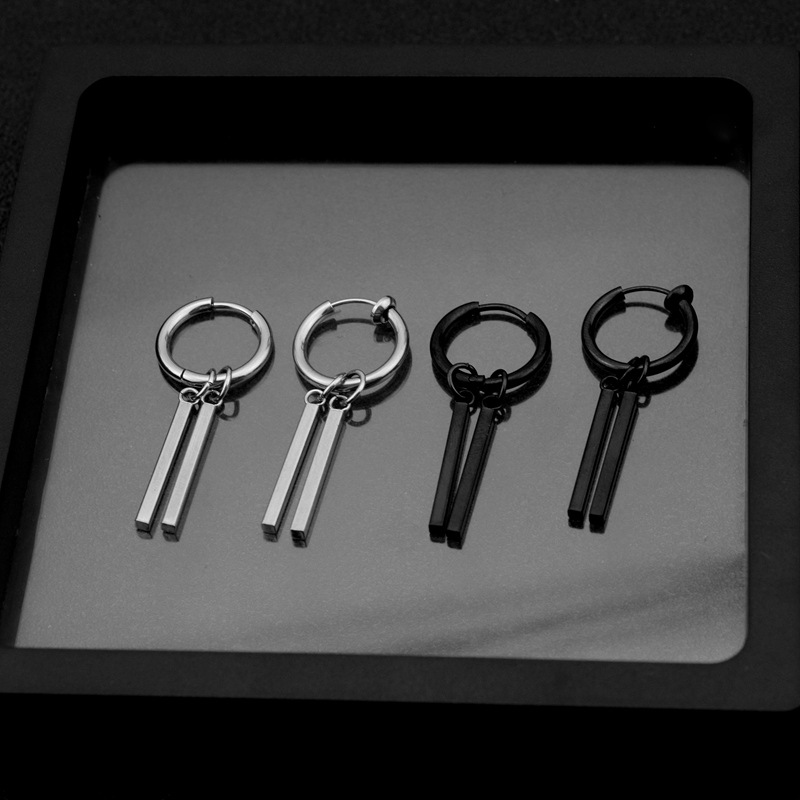 男士潮耳钉小众痞帅情侣耳坠索隆款