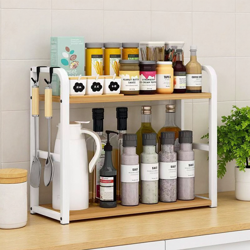厨房调味料置物架台面多功能收纳