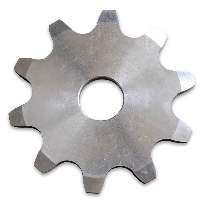 链轮齿轮定做08b12a10a6分17齿轴承孔工业传动链条齿轮不锈钢链轮
