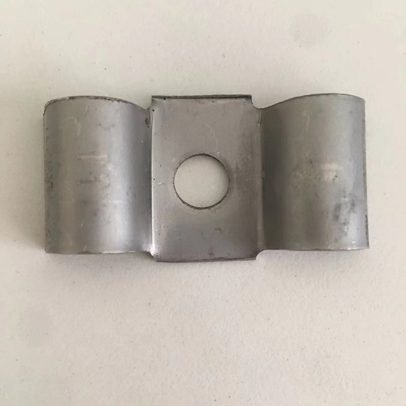 镀锌钢格栅卡扣m型钢格板安装夹卡子不锈钢c型扣件格栅板固定夹具