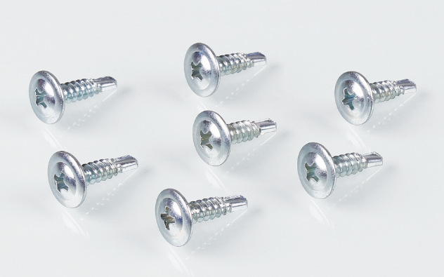 国标十字大扁头钻尾丝自攻自钻燕尾丝彩钢瓦铁皮专用螺丝包邮M4.2