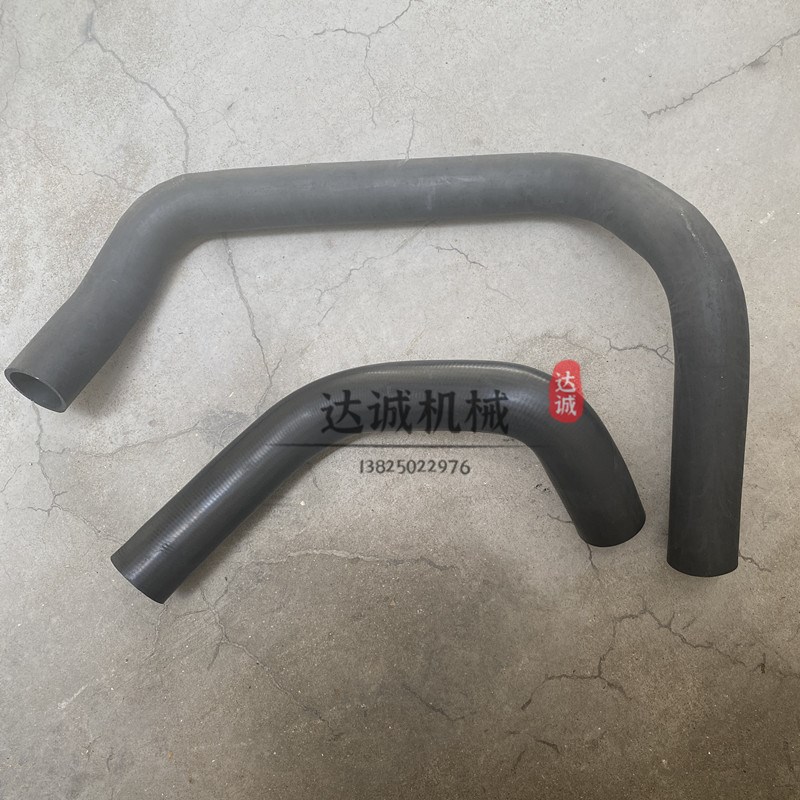 挖掘机斗山大宇DX130 DX150水管发动机水箱上下水管光面橡胶配件