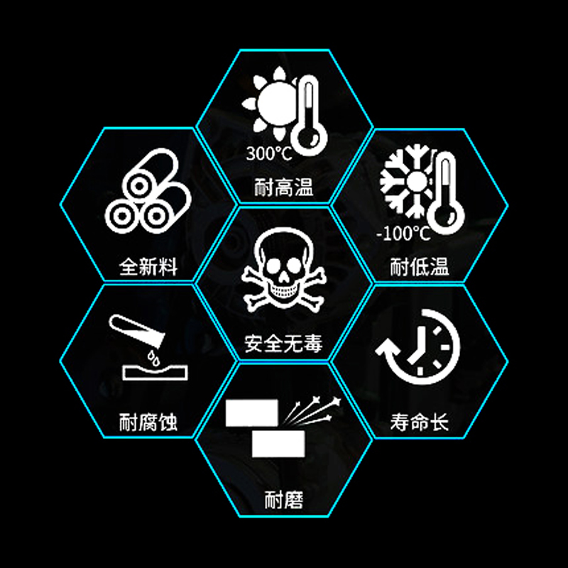 聚四氟乙烯垫片挡圈10/11/12/14/15/16/17/18*5/6/8/9/10/12*2