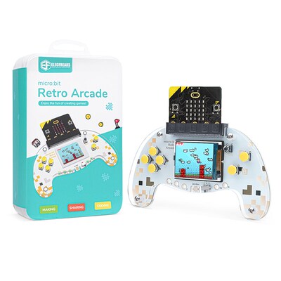 micro:bit V2 游戏编程手柄扩展板RetroArcade编程microbit扩展板