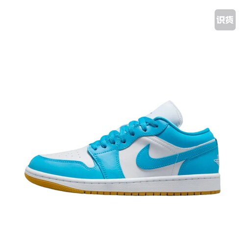 Air Jordan 1 Low AJ1白蓝低帮复古休闲篮球鞋DC0774-104  008仓