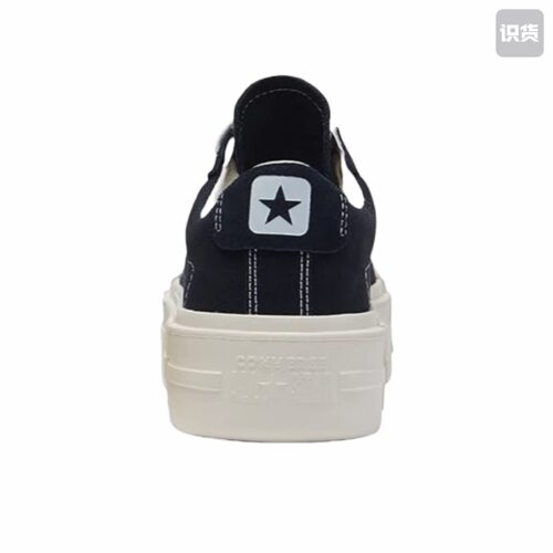 匡威One Star皮革舒适低帮帆布鞋男女同款黑色028仓